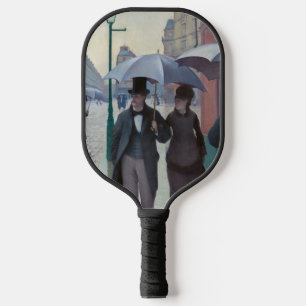 Gustave Caillebotte - Pariser Straße; Regentag Pickleball Schläger