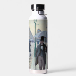 Gustave Caillebotte - Pariser Straße; Regentag Trinkflasche