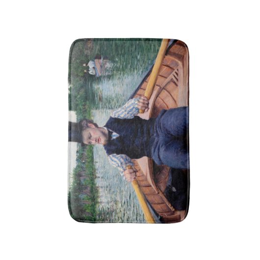 Gustave Caillebotte - Party für Boote Badematte (Vorderseite Vertikal)