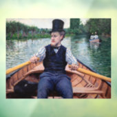 Gustave Caillebotte - Party für Boote Fensteraufkleber (Blatt 3)