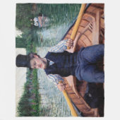 Gustave Caillebotte - Party für Boote Fleecedecke (Vorderseite)