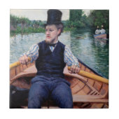 Gustave Caillebotte - Party für Boote Fliese (Vorderseite)