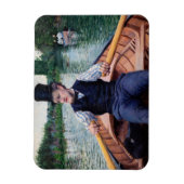 Gustave Caillebotte - Party für Boote Magnet (Vertikal)