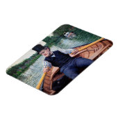 Gustave Caillebotte - Party für Boote Magnet (Linke Seite)