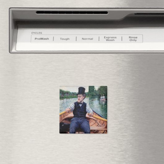 Gustave Caillebotte - Party für Boote Magnet (In Situ (Geschirrspüler))