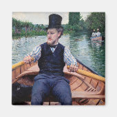 Gustave Caillebotte - Party für Boote Magnet (Vorne)