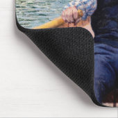 Gustave Caillebotte - Party für Boote Mousepad (Ecke)