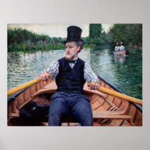 Gustave Caillebotte - Party für Boote Poster