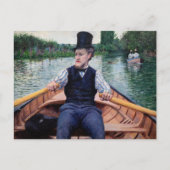 Gustave Caillebotte - Party für Boote Postkarte (Vorderseite)