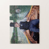 Gustave Caillebotte - Party für Boote Puzzle (Vertikal)