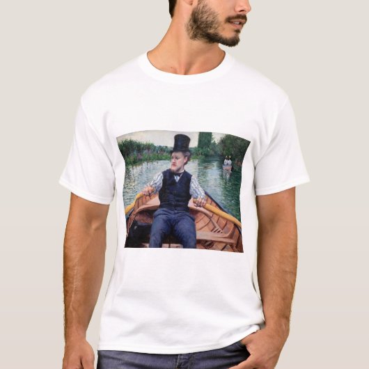 Gustave Caillebotte - Party für Boote T-Shirt (Vorderseite)