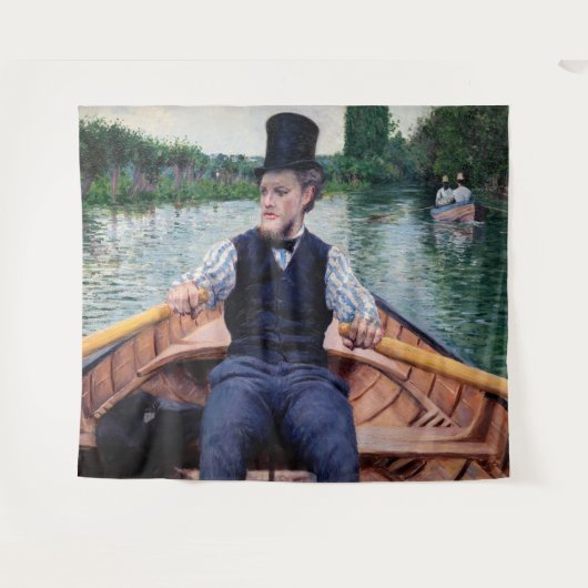 Gustave Caillebotte - Party für Boote Wandteppich (Vorderseite (Horizontal))