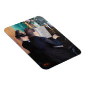 Gustave Caillebotte - Piano-Lektion Magnet (Rechte Seite)
