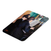 Gustave Caillebotte - Piano-Lektion Magnet (Linke Seite)