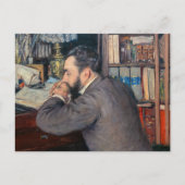 Gustave Caillebotte - Portrait von Henri Cordier Postkarte (Vorderseite)