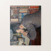 Gustave Caillebotte - Portrait von Henri Cordier Puzzle (Vertikal)