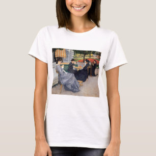 Gustave Caillebotte - Porträts auf dem Lande T-Shirt