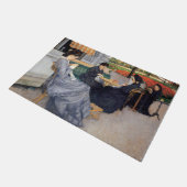 Gustave Caillebotte - Porträts im Grünen Fußmatte (Schrägansicht)