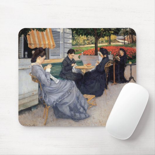 Gustave Caillebotte - Porträts im Grünen Mousepad (Mit Mouse)