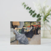 Gustave Caillebotte - Porträts im Grünen Postkarte (Stehend Vorderseite)