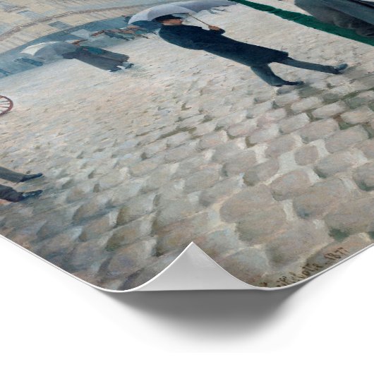 Gustave Caillebotte Poster (Ecke)