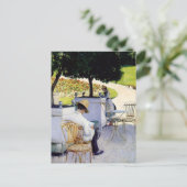Gustave Caillebotte Postkarte (Stehend Vorderseite)