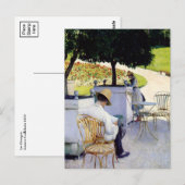 Gustave Caillebotte Postkarte (Vorne/Hinten)