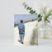 Gustave Caillebotte Postkarte (Stehend Vorderseite)