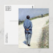 Gustave Caillebotte Postkarte (Vorne/Hinten)