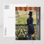 Gustave Caillebotte Postkarte (Vorne/Hinten)