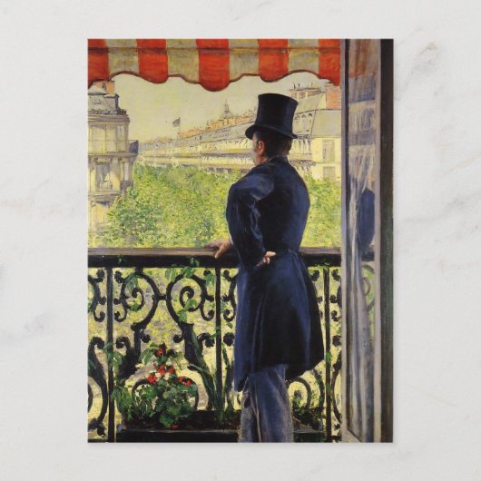 Gustave Caillebotte Postkarte (Vorderseite)