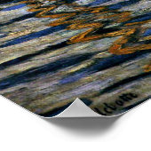 Gustave Caillebotte: Regatta bei Argenteuil Poster (Ecke)