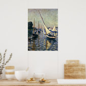 Gustave Caillebotte: Regatta bei Argenteuil Poster (Küche)