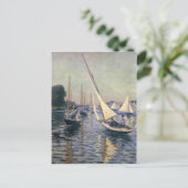 Gustave Caillebotte - Regatta in Argenteuil Postkarte (Stehend Vorderseite)