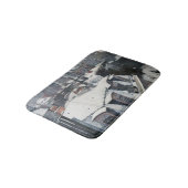 Gustave Caillebotte - Rooftops im Schnee Badematte (Schrägansicht)