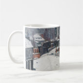 Gustave Caillebotte - Rooftops im Schnee Kaffeetasse (Links)