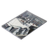 Gustave Caillebotte - Rooftops im Schnee Notizblock (Linke Seite)