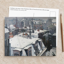 Gustave Caillebotte - Rooftops im Schnee