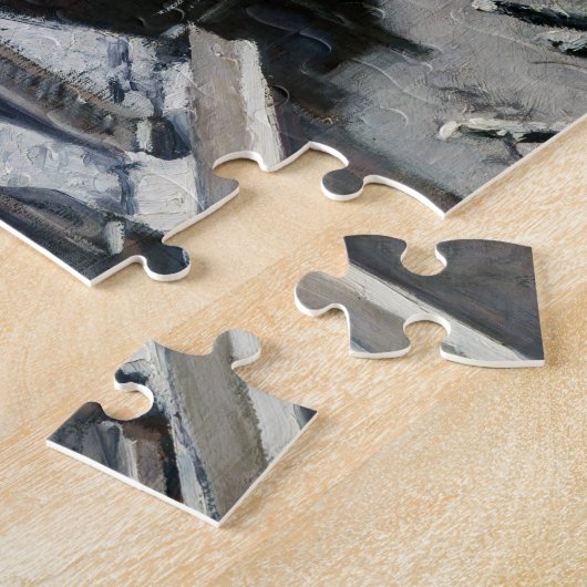 Gustave Caillebotte - Rooftops im Schnee Puzzle (Seite)