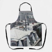 Gustave Caillebotte - Rooftops im Schnee Schürze (Vorderseite)