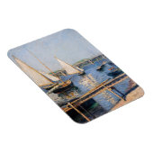 Gustave Caillebotte - Segelboote in Argenteuil Magnet (Rechte Seite)