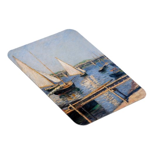 Gustave Caillebotte - Segelboote in Argenteuil Magnet (Rechte Seite)