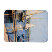 Gustave Caillebotte - Segelboote in Argenteuil Magnet (Horizontal)