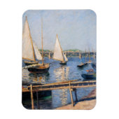 Gustave Caillebotte - Segelboote in Argenteuil Magnet (Vertikal)