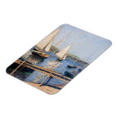Gustave Caillebotte - Segelboote in Argenteuil Magnet (Linke Seite)