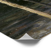 Gustave Caillebotte - Segelboote in Argenteuil Poster (Ecke)