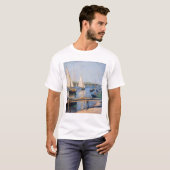 Gustave Caillebotte - Segelboote in Argenteuil T-Shirt (Vorne ganz)
