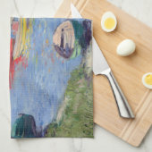 Gustave Caillebotte - Seine in Argenteuil Geschirrtuch (Viertel Falte)