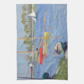 Gustave Caillebotte - Seine in Argenteuil Geschirrtuch (Vertikal)