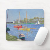 Gustave Caillebotte - Seine in Argenteuil Mousepad (Mit Mouse)